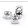 Карыстальніцкая гайка Gr5 Titanium Square для аўтамабільнага нанясення